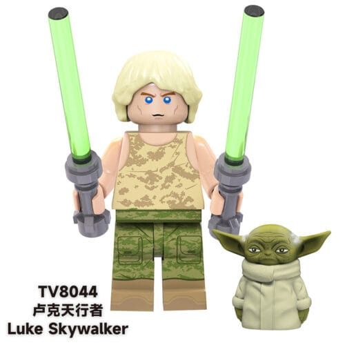 Star Wars Luke Skywalker with Yoda Minifigures TV8044