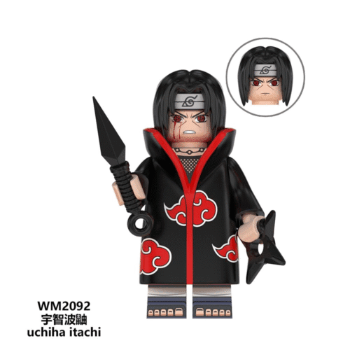 Anime Naruto Shippuden Uchiha Itachi Minifigures WM2092