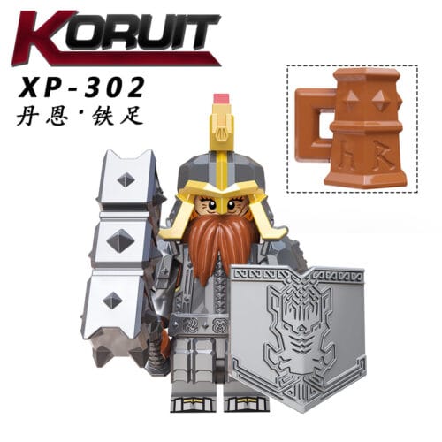 Lord of the Rings D??in II Ironfoot Minifigures XP302