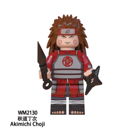 Anime Naruto Shippuden Akimichi Choji Minifigures WM2130