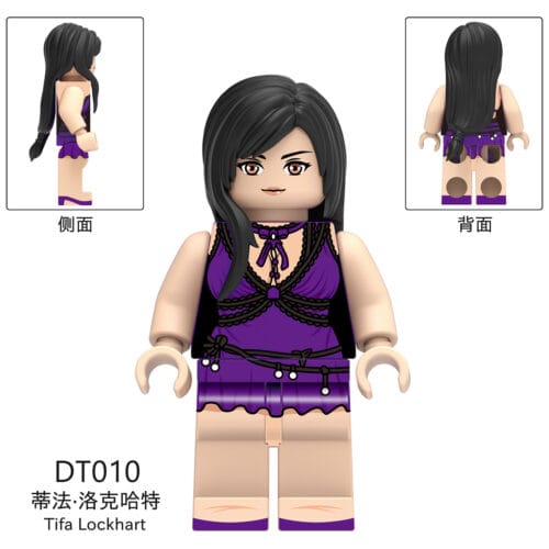 Game Final Fantasy Tifa Lockhart Minifigures DT010