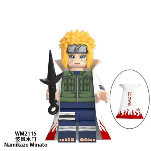 Anime Naruto Shippuden Minato Namikaze Minifigures WM2115