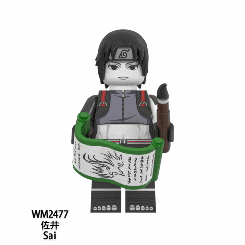 Anime Naruto Shippuden Sai Minifigures WM2477