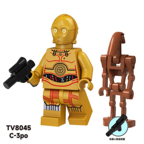 Star Wars  C-3PO Minifigures TV8045