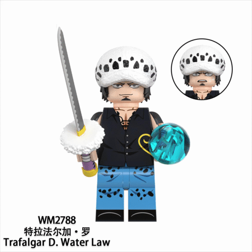 Anime One Piece Trafalgar Law Minifigures WM2788