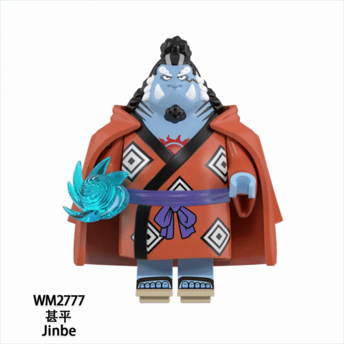 Anime One Piece Jinbe Minifigures WM2777