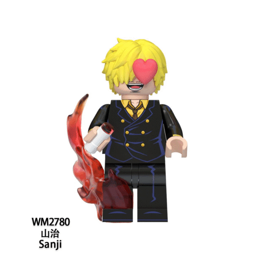 Anime One Piece Sanji Minifigures WM2780