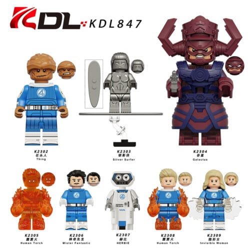 Marvel Fantastic Four Minifigures KDL847