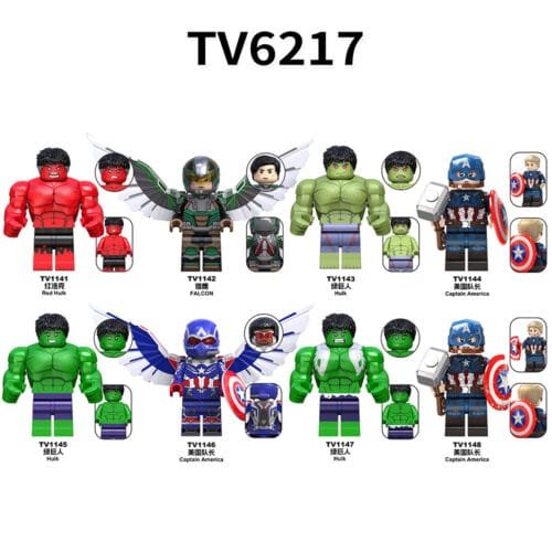 Marvel Captain America Minifigures TV6217