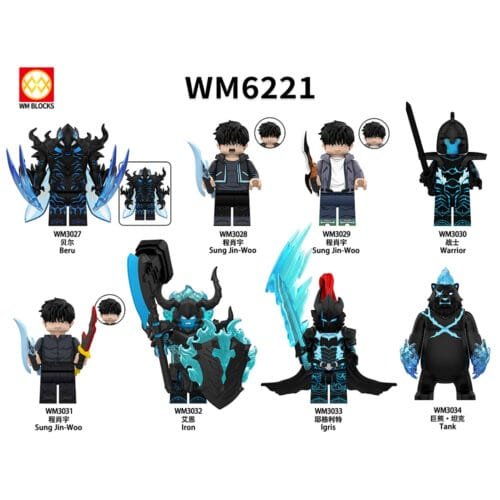 Anime Solo Leveling Minifigures WM6221