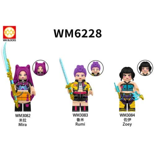KPop Demon Hunters Minifigures WM6228