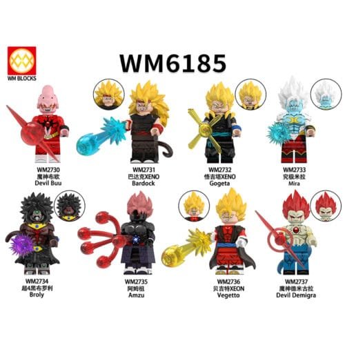 Anime Dragon Ball Minifigures WM6185