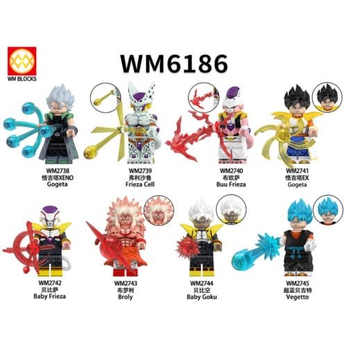 Anime Dragon Ball Minifigures WM6186