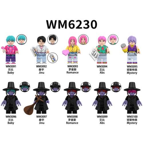 KPop Demon Hunters Minifigures WM6230